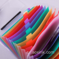 A4 Paper Howing Plastic Extening Accordion File Pile